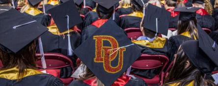 University of Denver grads' caps